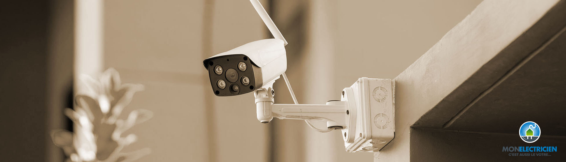Installation caméra de surveillance particulier